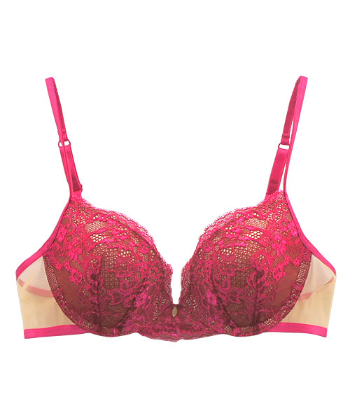 ANNEBRA(アンブラ)の「「ANNEBRA/アンブラ」 Marrakech 3/4モールドカップブラジャー(ブラ)」|ピンク