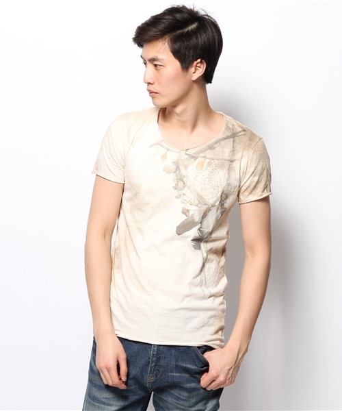 goa（ゴア）の「流木シェルドリームキャッチャーtee（Tシャツ 