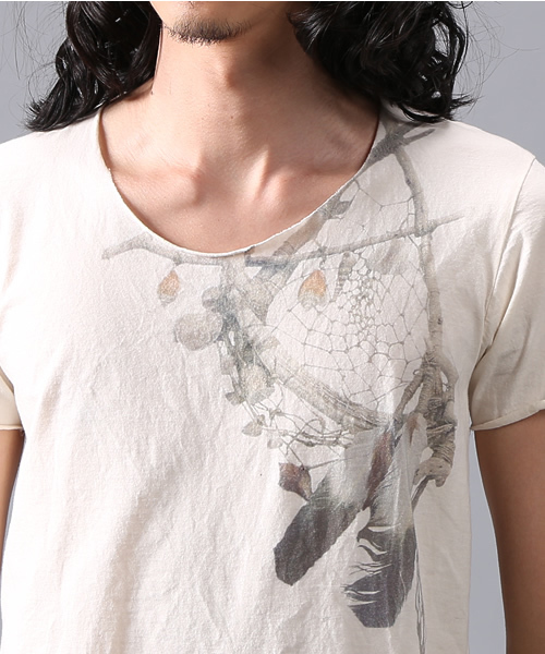 goa（ゴア）の「流木シェルドリームキャッチャーtee（Tシャツ