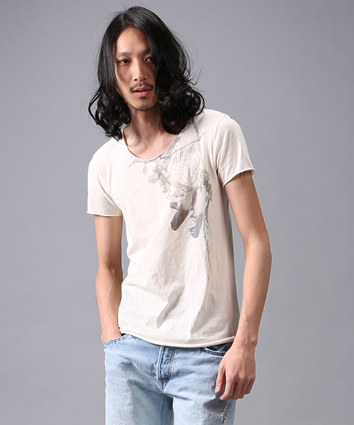 goa（ゴア）の「流木シェルドリームキャッチャーtee（Tシャツ