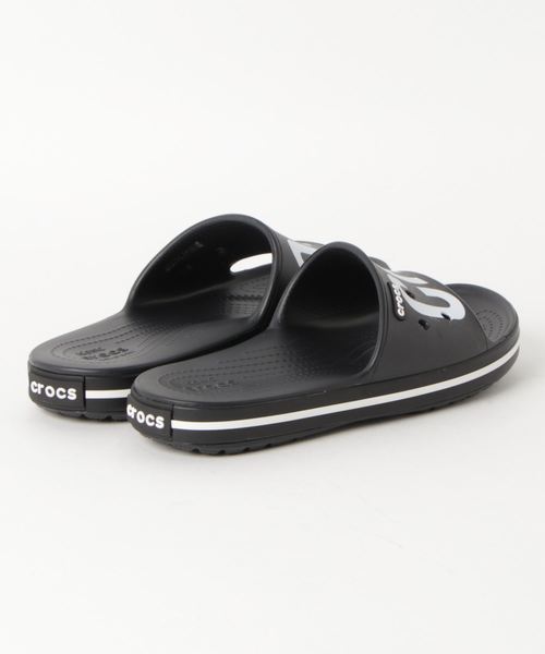 crocs（クロックス）の「crocs クロックス 206003-066 Crocband III Printed Slide Black/White（サンダル・メンズ・ブラック系その他・23.0cm/24.0cm/25.0cm/26.0cm/27.0cm/28.0cm/29.0cm/22.0cm）」の2枚目の写真