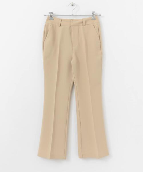 URBAN RESEARCH ROSSO（アーバンリサーチロッソ）の「ノータックフレアパンツ∴（その他パンツ・レディース・ブラック/ベージュ/グリーン・38/36）」の7枚目の写真