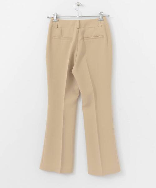 URBAN RESEARCH ROSSO（アーバンリサーチロッソ）の「ノータックフレアパンツ∴（その他パンツ・レディース・ブラック/ベージュ/グリーン・38/36）」の9枚目の写真