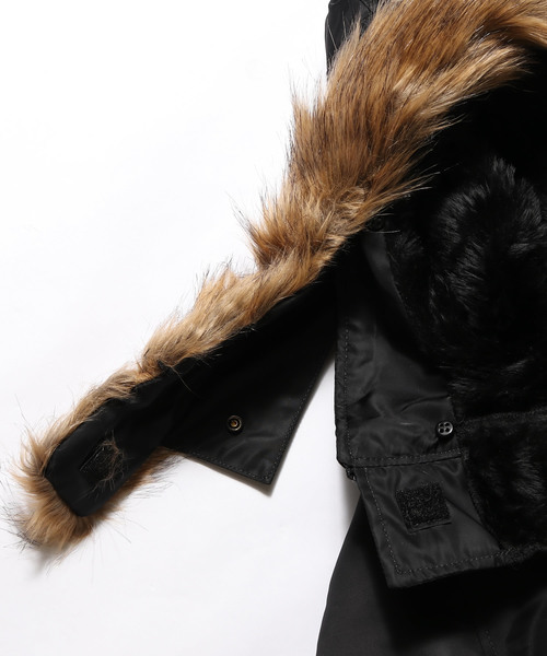 ROOPTOKYO(ループトウキョウ)の「Valley Apparel/バレイアパレル US MADE N3B PARKA(ミリタリージャケット・メンズ・ブラック/ネイビー・S/M/L)」の22枚目の写真