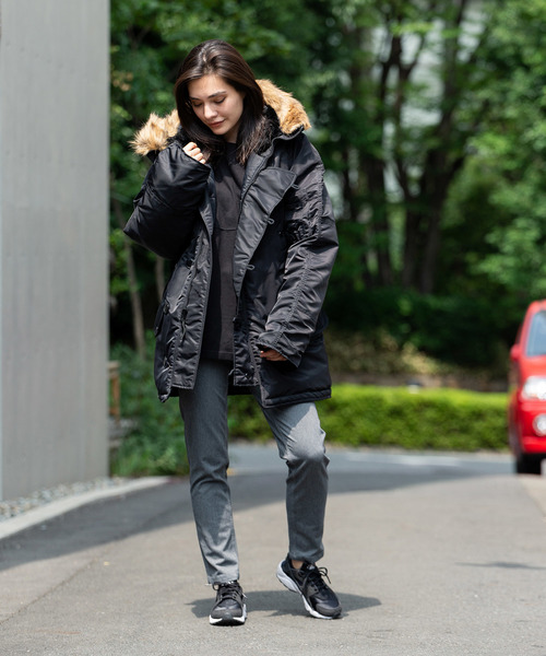 ROOPTOKYO(ループトウキョウ)の「Valley Apparel/バレイアパレル US MADE N3B PARKA(ミリタリージャケット・メンズ・ブラック/ネイビー・S/M/L)」の13枚目の写真