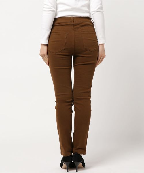 KOBE LETTUCE（コウベレタス）の「暖か裏起毛ストレッチスキニーパンツ（その他パンツ・レディース・ブラック/カーキ/モカ/ホワイト系その他・S/M/L）」の6枚目の写真