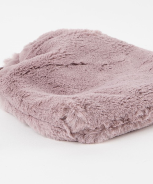 WEGO（ウィゴー）の「WEGO/2wayファー巾着ショルダーバッグ（ショルダーバッグ・レディース・ブラック/ベージュ/ライトパープル/グレー/オフホワイト/その他1・FREE）」の22枚目の写真