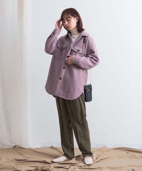 Aunt Marie's（アントマリーズ）の「AUNT MARIE'S 裏キルトメルトンCPO