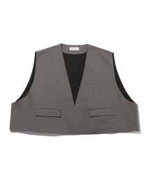 Jieda | ＜JieDa＞ OPEN NECK SRT VT/ショートベスト(ベスト)
