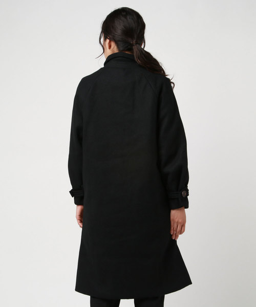 MANGROVE SELECT】サイドスリット ロングコート（ステンカラーコート