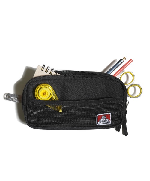 BEN DAVIS(ベンデイビス)の「BEN DAVIS MESH W PENCASE(ステーショナリー・メンズ・ブラック系その他/ブラック系その他2・FREE)」の2枚目の写真
