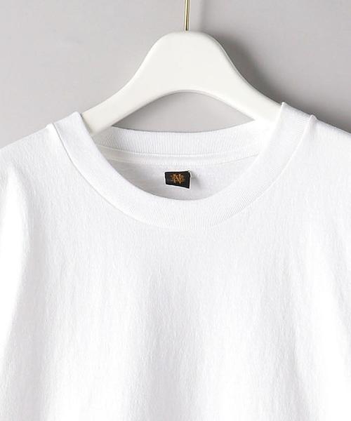 BATONER（バトナー）の「＜BATONER（バトナー）＞パック Tシャツ（Tシャツ/カットソー・レディース・ブラック/オフホワイト・2）」の3枚目の写真