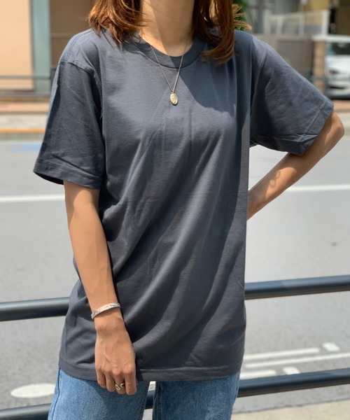 American Apparel(アメリカンアパレル)の「【American Apparel】アメリカンアパレル 無地 半袖 Tシャツ(Tシャツ/カットソー・レディース・ダークグリーン/チャコール/オートミール/ブラック/ブラウン/カーキ/ホワイト/オリーブ・S/M/L)」の22枚目の写真