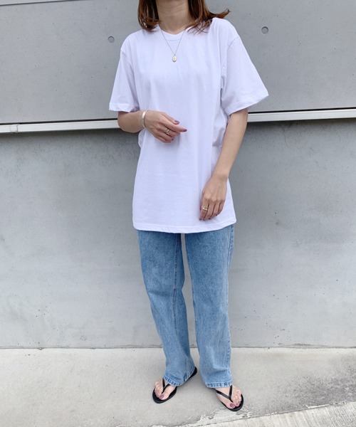 American Apparel(アメリカンアパレル)の「【American Apparel】アメリカンアパレル 無地 半袖 Tシャツ(Tシャツ/カットソー・レディース・ダークグリーン/チャコール/オートミール/ブラック/ブラウン/カーキ/ホワイト/オリーブ・S/M/L)」の10枚目の写真