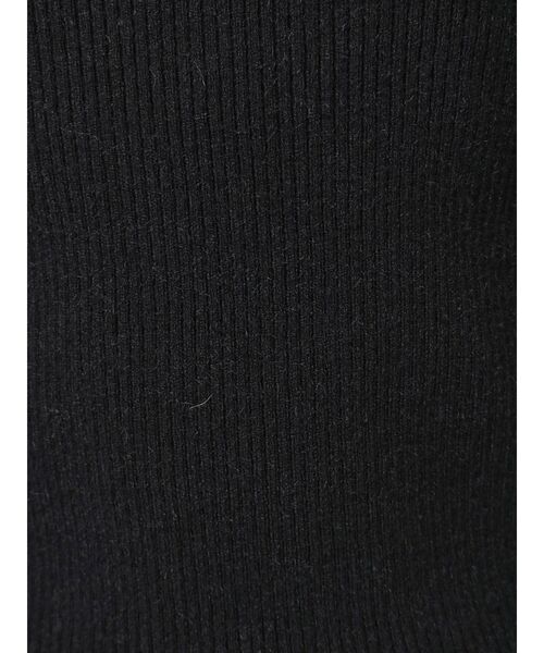 RESEXXY（リゼクシー）の「2WAYチョーカートップス（ニット/セーター・レディース・ブラック/ベージュ/オフホワイト・FREE）」の9枚目の写真