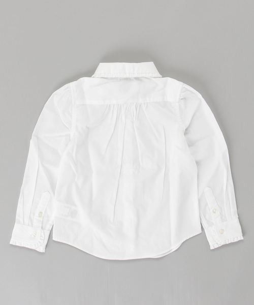 POLO RALPH LAUREN CHILDRENSWEAR(ポロ ラルフ ローレン チルドレンズウェア)の「コットン ブロードクロス シャツ(シャツ/ブラウス・キッズ・ホワイト・4/6)」の4枚目の写真
