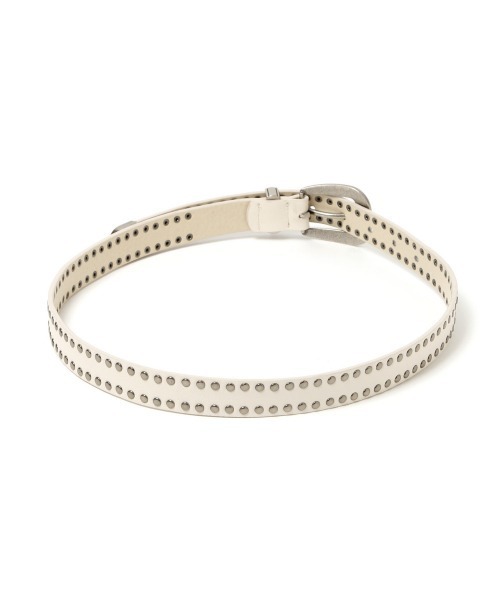 PAGEBOY（ページボーイ）の「スタッズベルト（ベルト・レディース・ブラック/オフホワイト・FREE）」の12枚目の写真