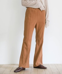 select MOCA | 2020 A/W センターラインスウェードパンツ/ウエストゴムリラックスフレアパンツ(その他パンツ)