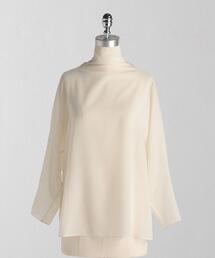 LOEFF | ＜LOEFF（ロエフ）＞ シア― ハイネック ブラウス(シャツ/ブラウス)