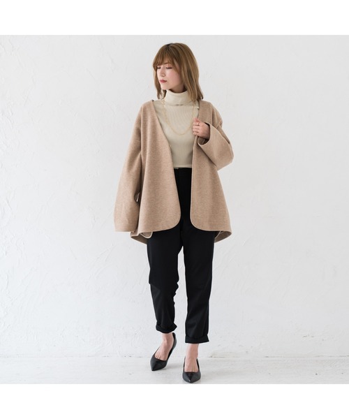 LOUNGEDRESS（ラウンジドレス）の「カットショートコート（ノーカラー