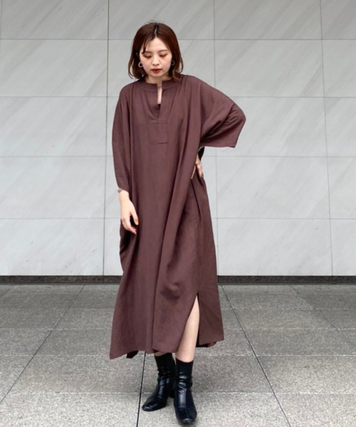 ETRE TOKYO(エトレトウキョウ)の「オープンネックロング ETRE TOKYO(エトレトウキョウ)の「オープンネックロング
