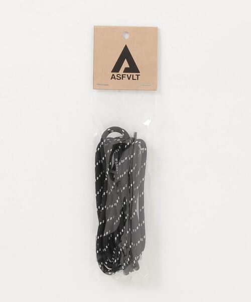 ASFVLT(アスファルト)の「ASFVLT (アスファルト) / スニーカーシューレース 85cm / 90cm / 110cm / 115cm(シューズ小物/雑貨・メンズ・ホワイト×グリーン/ホワイト×ブラック/ホワイト×ブルー/ブルー系その他/オリーブ/ネイビー/ホワイト×ピンク/ホワイト系その他/ブラック×ホワイト/その他1/ブラック/ホワイト/ブルー系その他3/ホワイト系その他2/ベージュ系その他3/ベージュ系その他2/ブラック系その他2/グレー系その他2/ブルー系その他2/ブラック系その他3/グレー系その他3/ホワイト系その他4/ブラック系その他4・115/110/90/95/85)」の10枚目の写真
