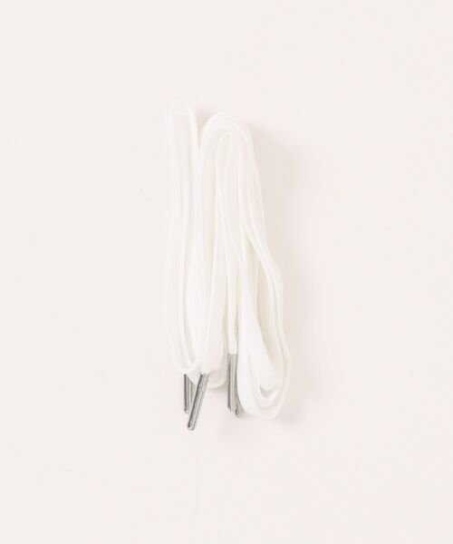 ASFVLT(アスファルト)の「ASFVLT (アスファルト) / スニーカーシューレース 85cm / 90cm / 110cm / 115cm(シューズ小物/雑貨・メンズ・ホワイト×グリーン/ホワイト×ブラック/ホワイト×ブルー/ブルー系その他/オリーブ/ネイビー/ホワイト×ピンク/ホワイト系その他/ブラック×ホワイト/その他1/ブラック/ホワイト/ブルー系その他3/ホワイト系その他2/ベージュ系その他3/ベージュ系その他2/ブラック系その他2/グレー系その他2/ブルー系その他2/ブラック系その他3/グレー系その他3/ホワイト系その他4/ブラック系その他4・115/110/90/95/85)」の2枚目の写真
