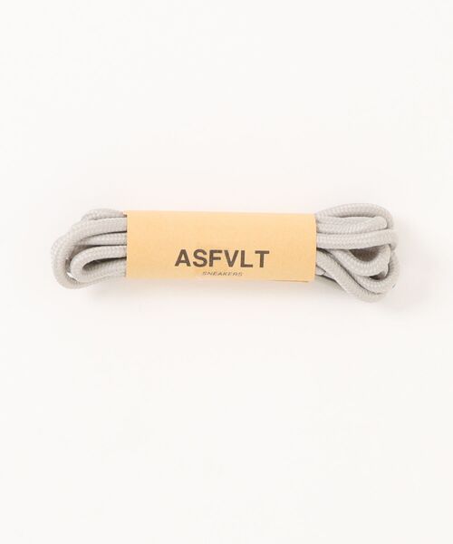 ASFVLT(アスファルト)の「ASFVLT (アスファルト) / スニーカーシューレース 85cm / 90cm / 110cm / 115cm(シューズ小物/雑貨・メンズ・ホワイト×グリーン/ホワイト×ブラック/ホワイト×ブルー/ブルー系その他/オリーブ/ネイビー/ホワイト×ピンク/ホワイト系その他/ブラック×ホワイト/その他1/ブラック/ホワイト/ブルー系その他3/ホワイト系その他2/ベージュ系その他3/ベージュ系その他2/ブラック系その他2/グレー系その他2/ブルー系その他2/ブラック系その他3/グレー系その他3/ホワイト系その他4/ブラック系その他4・115/110/90/95/85)」の14枚目の写真
