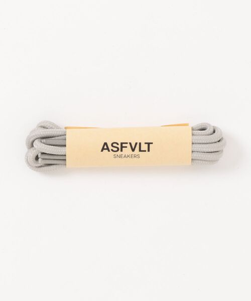 ASFVLT(アスファルト)の「ASFVLT (アスファルト) / スニーカーシューレース 85cm / 90cm / 110cm / 115cm(シューズ小物/雑貨・メンズ・ホワイト×グリーン/ホワイト×ブラック/ホワイト×ブルー/ブルー系その他/オリーブ/ネイビー/ホワイト×ピンク/ホワイト系その他/ブラック×ホワイト/その他1/ブラック/ホワイト/ブルー系その他3/ホワイト系その他2/ベージュ系その他3/ベージュ系その他2/ブラック系その他2/グレー系その他2/ブルー系その他2/ブラック系その他3/グレー系その他3/ホワイト系その他4/ブラック系その他4・115/110/90/95/85)」の15枚目の写真