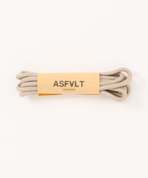 ASFVLT(アスファルト)の「ASFVLT (アスファルト) / スニーカーシューレース 85cm / 90cm / 110cm / 115cm(シューズ小物/雑貨・メンズ・ホワイト×グリーン/ホワイト×ブラック/ホワイト×ブルー/ブルー系その他/オリーブ/ネイビー/ホワイト×ピンク/ホワイト系その他/ブラック×ホワイト/その他1/ブラック/ホワイト/ブルー系その他3/ホワイト系その他2/ベージュ系その他3/ベージュ系その他2/ブラック系その他2/グレー系その他2/ブルー系その他2/ブラック系その他3/グレー系その他3/ホワイト系その他4/ブラック系その他4・115/110/90/95/85)」の16枚目の写真
