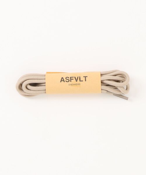 ASFVLT(アスファルト)の「ASFVLT (アスファルト) / スニーカーシューレース 85cm / 90cm / 110cm / 115cm(シューズ小物/雑貨・メンズ・ホワイト×グリーン/ホワイト×ブラック/ホワイト×ブルー/ブルー系その他/オリーブ/ネイビー/ホワイト×ピンク/ホワイト系その他/ブラック×ホワイト/その他1/ブラック/ホワイト/ブルー系その他3/ホワイト系その他2/ベージュ系その他3/ベージュ系その他2/ブラック系その他2/グレー系その他2/ブルー系その他2/ブラック系その他3/グレー系その他3/ホワイト系その他4/ブラック系その他4・115/110/90/95/85)」の17枚目の写真