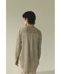 TODAYFUL（トゥデイフル）の「シルクストライプシャツ(Silk