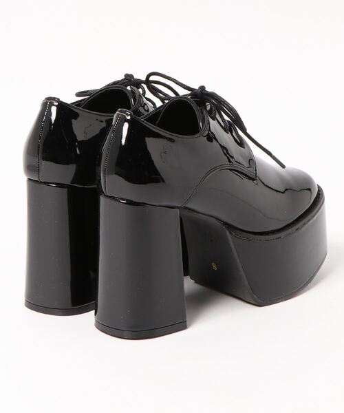 Mafmof（マフモフ）の「Mafmof(マフモフ) BLACK厚底オックスフォードシューズ（ローファー・レディース・ブラック系その他/ブラック・M/LL/L/S）」の3枚目の写真