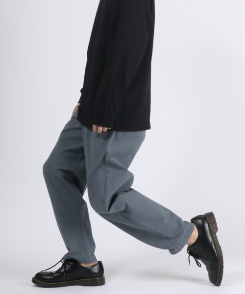 Salong hameu(サロン ハミュー)の「くすみカラー ワイドテーパードバルーンパンツ(その他パンツ・メンズ・ブラック/ブラウン/グレー/オフホワイト/グリーン・M/L)」の1枚目の写真