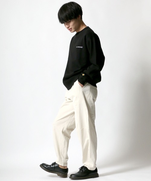 Salong hameu(サロン ハミュー)の「くすみカラー ワイドテーパードバルーンパンツ(その他パンツ・メンズ・ブラック/ブラウン/グレー/オフホワイト/グリーン・M/L)」の21枚目の写真
