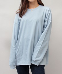 United Athle（ユナイテッドアスレ）の「5.6オンス ビッグシルエット ロングスリーブ 袖リブ Tシャツ（Tシャツ/カットソー）」