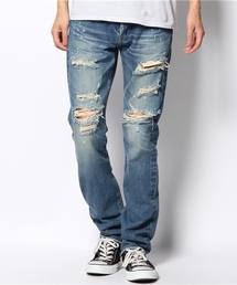 HYSTERIC GLAMOUR | SR加工デニム スリムストレートPT(デニムパンツ)