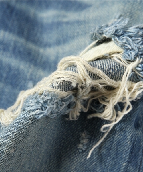 HYSTERIC GLAMOUR（ヒステリックグラマー）の「SR加工デニム スリムストレートPT（デニムパンツ・メンズ・インディゴブルー・30inch/31inch/28inch/32inch/34inch/29inch）」の7枚目の写真