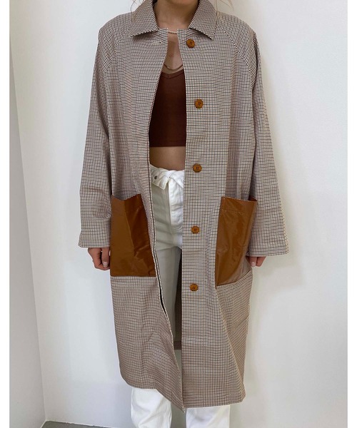 AERON(アーロン)の「AERON COAT 777-11152(その他アウター・レディース・ブラウン・X-SMALL)」の1枚目の写真