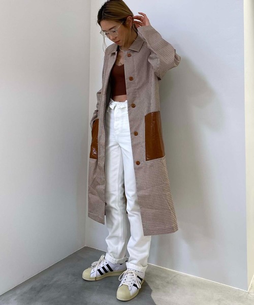AERON(アーロン)の「AERON COAT 777-11152(その他アウター・レディース・ブラウン・X-SMALL)」の5枚目の写真