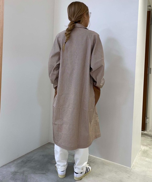 AERON(アーロン)の「AERON COAT 777-11152(その他アウター・レディース・ブラウン・X-SMALL)」の4枚目の写真