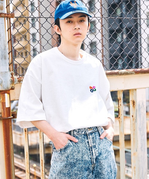 SPOC STORE(スポックストア)の「【SPOC STORE】オーバーサイズ オリジナルデザイン アソート半袖T(Tシャツ/カットソー・メンズ・ホワイト系その他/ベージュ系その他/ホワイト系その他2/ブルー系その他2/グリーン系その他/ブルー系その他・M/L)」の3枚目の写真