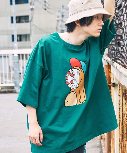SPOC STORE(スポックストア)の「【SPOC STORE】オーバーサイズ オリジナルデザイン アソート半袖T(Tシャツ/カットソー・メンズ・ホワイト系その他/ベージュ系その他/ホワイト系その他2/ブルー系その他2/グリーン系その他/ブルー系その他・M/L)」の5枚目の写真