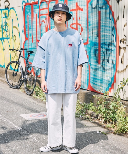 SPOC STORE(スポックストア)の「【SPOC STORE】オーバーサイズ オリジナルデザイン アソート半袖T(Tシャツ/カットソー・メンズ・ホワイト系その他/ベージュ系その他/ホワイト系その他2/ブルー系その他2/グリーン系その他/ブルー系その他・M/L)」の6枚目の写真