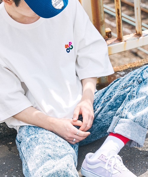 SPOC STORE(スポックストア)の「【SPOC STORE】オーバーサイズ オリジナルデザイン アソート半袖T(Tシャツ/カットソー・メンズ・ホワイト系その他/ベージュ系その他/ホワイト系その他2/ブルー系その他2/グリーン系その他/ブルー系その他・M/L)」の12枚目の写真