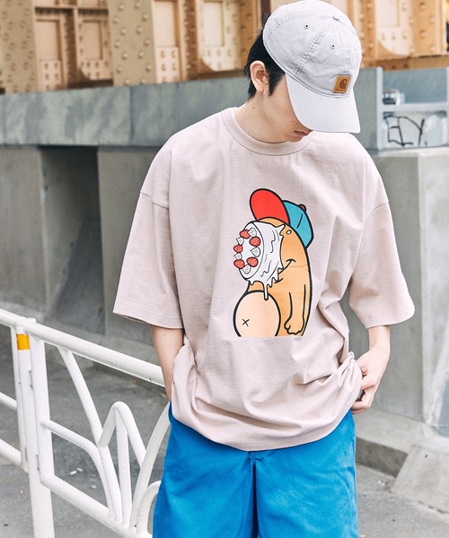 SPOC STORE(スポックストア)の「【SPOC STORE】オーバーサイズ オリジナルデザイン アソート半袖T(Tシャツ/カットソー・メンズ・ホワイト系その他/ベージュ系その他/ホワイト系その他2/ブルー系その他2/グリーン系その他/ブルー系その他・M/L)」の22枚目の写真
