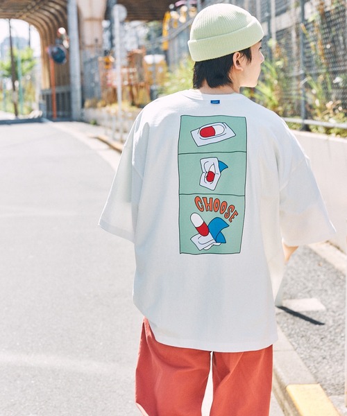 SPOC STORE(スポックストア)の「【SPOC STORE】オーバーサイズ オリジナルデザイン アソート半袖T(Tシャツ/カットソー・メンズ・ホワイト系その他/ベージュ系その他/ホワイト系その他2/ブルー系その他2/グリーン系その他/ブルー系その他・M/L)」の18枚目の写真