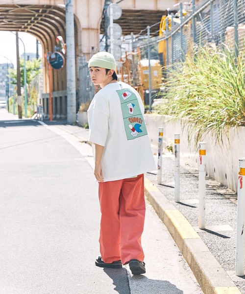 SPOC STORE(スポックストア)の「【SPOC STORE】オーバーサイズ オリジナルデザイン アソート半袖T(Tシャツ/カットソー・メンズ・ホワイト系その他/ベージュ系その他/ホワイト系その他2/ブルー系その他2/グリーン系その他/ブルー系その他・M/L)」の13枚目の写真