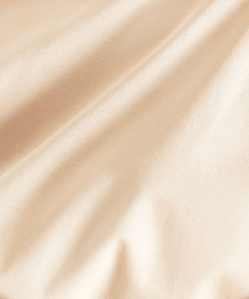 classicalelf（クラシカルエルフ）の「綿100％、さらり滑らか。シンプルフレンチトップス（Tシャツ/カットソー・レディース・ホワイト/ブラック/ベージュ/ブラウン/モカ・MEDIUM/LARGE/X-LARGE）」の7枚目の写真