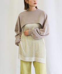 select MOCA | 2021 SS ショートデザインプルオーバー(Tシャツ/カットソー)